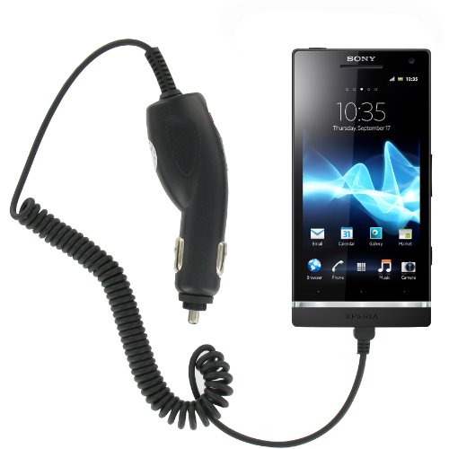Kit In Car KFZ-Ladekabel f&uuml;r Sony Ericsson Xperia S in Schwarz Schwarz Preisvergleich