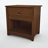 Willow Collection Night Stand in Sumptuous Cherry Finish By South Shore Furniture