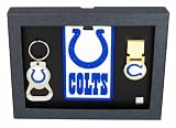 Indianapolis Colts - NFL Bottle Opener Key Ring, Luggage Tag, Money Clip Gift Set