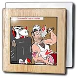 COWnt DracMOOla - 6 Inch Tile Napkin Holder