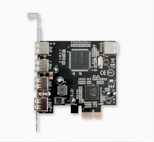 Syba SD-PEX-NEC5U PCIe USB 2.0 5x 4 External + 1 Internal Ports with NEC Chipset