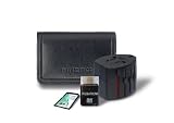 Fujifilm JZ300/JZ500 Accessory Kit (2GB SD Card, SD Card Reader, JZ Series Leather Case, Universal Travel Adapter)