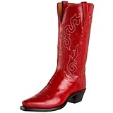 1883 by Lucchese Women's N4525 5/4 Western Boot,Red,9 B(M)US