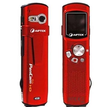 New Aiptek Inc Pencam Trio HD Digital Camcorder Flash Memory 1.1in OLED 3xdigital 4GB Flash Memory