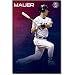 (22x34) Minnesota Twins Joe Mauer at Bat Sports Poster Print