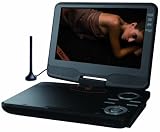 Produkt-Bild: Odys Slim TV Terra Tragbarer DVD Player mit 22,9 cm (9 Zoll) drehbarem Display (DVB-T Tuner, USB 2.0) schwarz