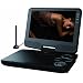 Odys Slim TV Terra Tragbarer DVD Player mit 22,9 cm (9 Zoll) drehbarem Display (DVB-T Tuner, USB 2.0) schwarz