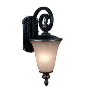 Kenroy Home 10170MBZ Leafston Lantern, Mercury Bronze, Small