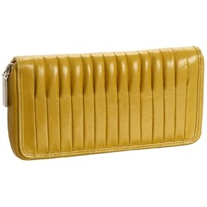 Buy HOBO INTERNATIONAL Ruby Vintage Leather Zip-Around Wallet by HOBO INTERNATIONAL