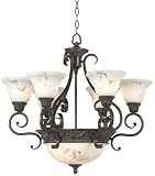 Apollo 8-Light Chandelier
