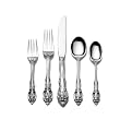 Gorham La Scala 5-Piece Sterling Silver Flatware Place Set, Service for 1