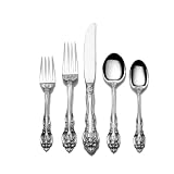 Gorham La Scala 5-Piece Sterling Silver Flatware Place Set, Service for 1