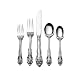 Gorham La Scala 5-Piece Sterling Silver Flatware Place Set, Service for 1