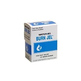 Water Jel Burn Jel, Pain Relief 25 ea by Water Jel