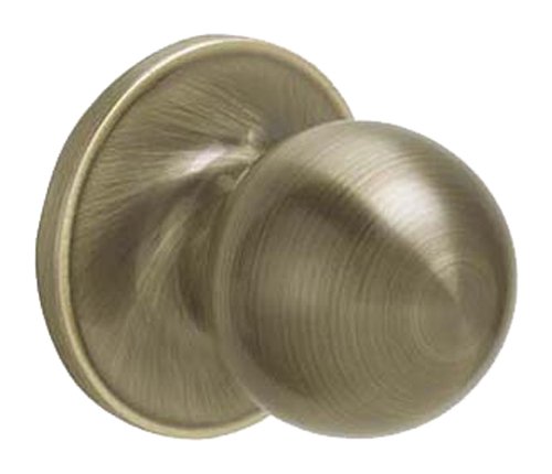 Dexter by Schlage J10CNA609 Corona Hall and Closet Knob, Antique Brass