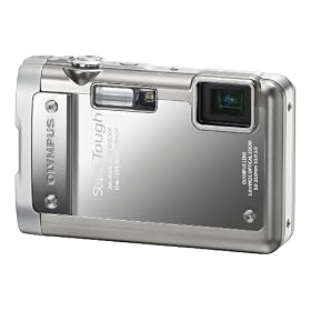 Olympus Stylus Tough 8010 14MP Digital Camera with 5x Wide Angle Zoom and 2.7 inch LCD (Silver)