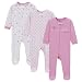 Zip-Front Sleep 'N Play 3-pk. - Pink