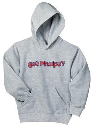 got Phelps? Adult Hooded Sweatshirt