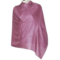 Pashmina Scarf Rectangular Winter Clothes from India 80 x 28 inches