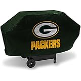 Green Bay Packers Deluxe Heavy Duty Barbeque BBQ Grill Cover Authentic NFL Hologram