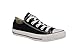 LOW BLACK SHOES CONVERSE M9166C