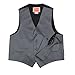 Dan Smith Men's Fashion Various Kid Solid Microfiber Vest Matching Tie for Age 6-16 With Bags