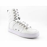 ENERGIE Felt Hi Sneakers Shoes White Mens