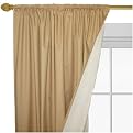 Roc-Lon Blackout Window Panel Pair - Satintone Khaki