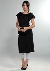 Women's Lauren Kiyomi Flutter Sleeve Dress (Maternity) - More Colors Available