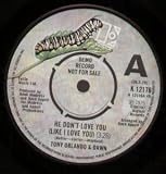 HE DONT LOVE YOU 7 INCH (7" VINYL 45) UK ELEKTRA 1975