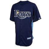 Tampa Bay Rays Authentic 2012 COOL BASE Batting Practice MLB Baseball Jersey Size L