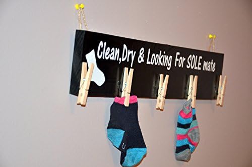 Laundry Sock Hanger/ Laundry Decor Sock Finder