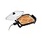 Proctor Silex 12" Skillet with Glass Lid - Black