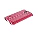 CASEPRADISE View Side Flip Leather Etui Stand Case Cover For Samsung Galaxy Note 4 Hotpink