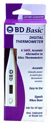 HealthPersonalCare: Bd Basic Digital Thermometer 1 each