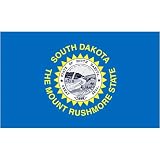South Dakota Flag 3x5ft Nylon