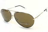 PORSCHE DESIGN P8433 A Sunglasses P'8433 Gold Frame