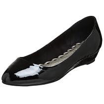 Seychelles Women's Dry Martini Wedge,Black Patent,8.5 M