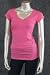 Active Basic Short Sleeve V-Neck Top