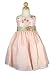 Sleeveless taffeta dress with delicate embroidery on the bodice, christmas holiday dress