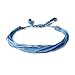 RUMI SUMAQ Awareness Bracelet in Custom Colors for Men Women Kids - Multistrand String Ribbon Customized Aware Jewelry