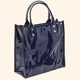 from Lunch Tote Lunch Tote - patent finish - navy