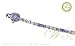 WILLOW XPRESS: *TANZANITE CZ FANCY FOB BRACELET*