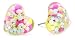 Amazon price tracker, Amazon price history charts, Betsey Johnson "Candy Land" Heart Stud Earrings