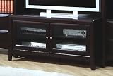 Contemporary Cappuccino Finish LCD / Plasma Flat Panel TV Stand