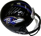 Anquan Boldin Autographed/Hand Signed Baltimore Ravens Full Size Replica Helmet- JSA Hologram
