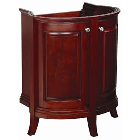 Danze DF012130CH Orrington 30-Inch Freestanding Vanity, Antique Cherry