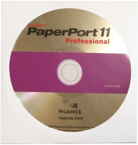 Nuance PaperPort 11.2 Professional Vollversion CD-only