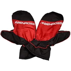 Benross Winter Golf Mitts - Mens - Red/Black