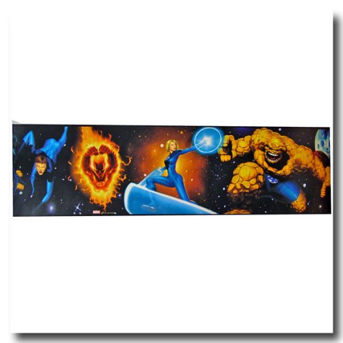 Fantastic Four Prepasted Wall Border
